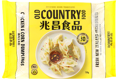 Chicken & Corn Dumplings