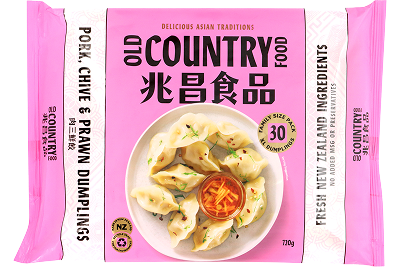 Pork, Chive & Prawn Dumplings